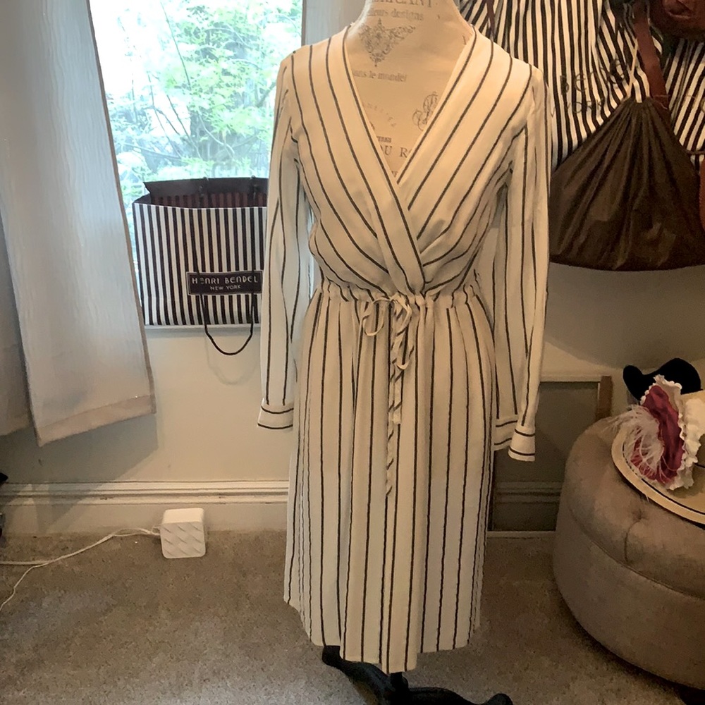Wrap style dress